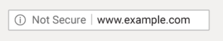 Ασφάλεια στο Διαδίκτυο ιστοσελίδες και eshop με πιστοποιητικό SSL 1 Chome webpage Not Secure