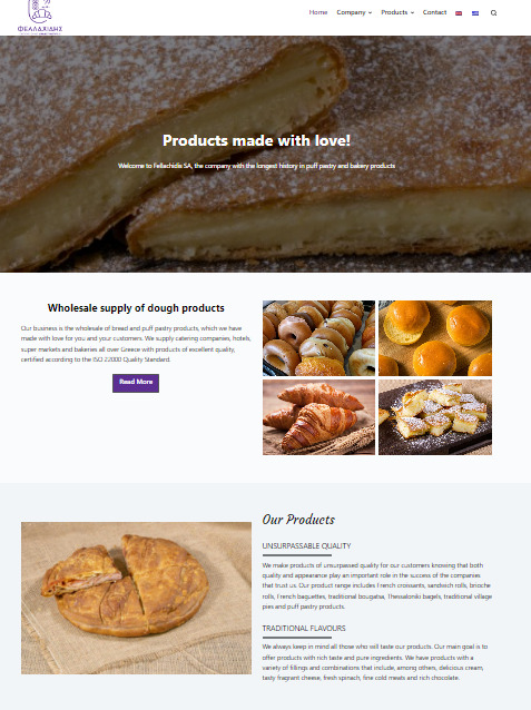 Website development based on SEO for FELLACHIDIS SA company 1 image 2