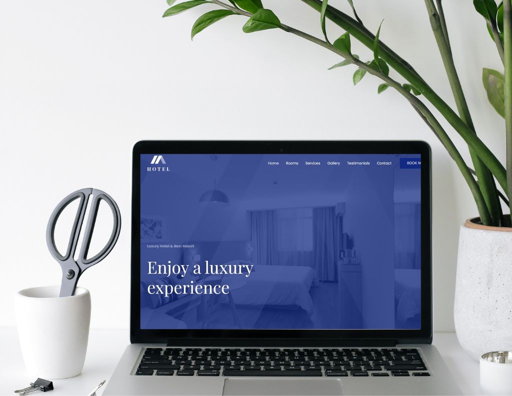 κατασκευη ιστοσελιδας ξενοδοχείου bluemind