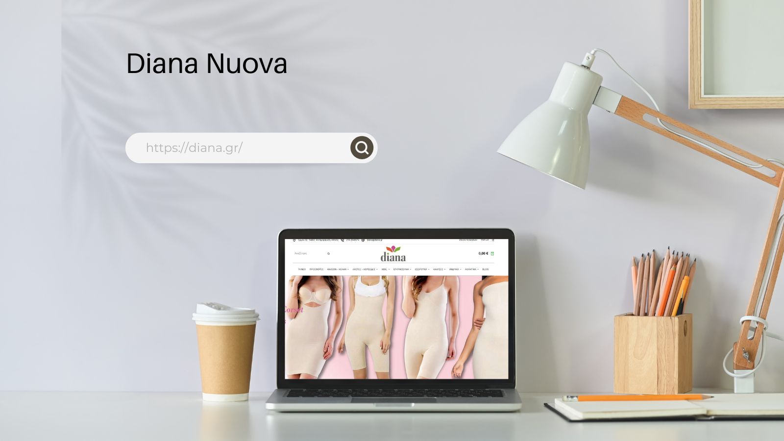 Kατασκευή eshop τιμή 2 Κατασκευή eshop wordpress για τα προϊόντα Diana