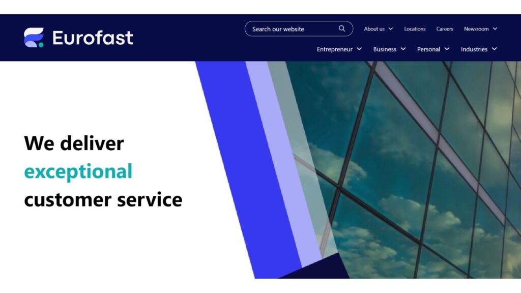 Eurofast κατασκευη ιστοσελιδας